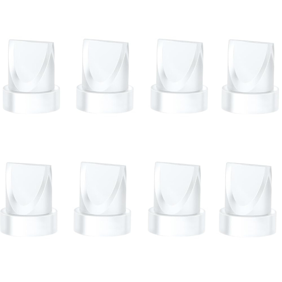 Duckbill Valves 8 Pcs Compatible with Momcozy M5 V1 V2 Wearable Breast Pump Replacement Accessories for Hands-Free Pumping