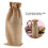 12pcs Simple Linen Fabric Wine Bag with Drawstring 8