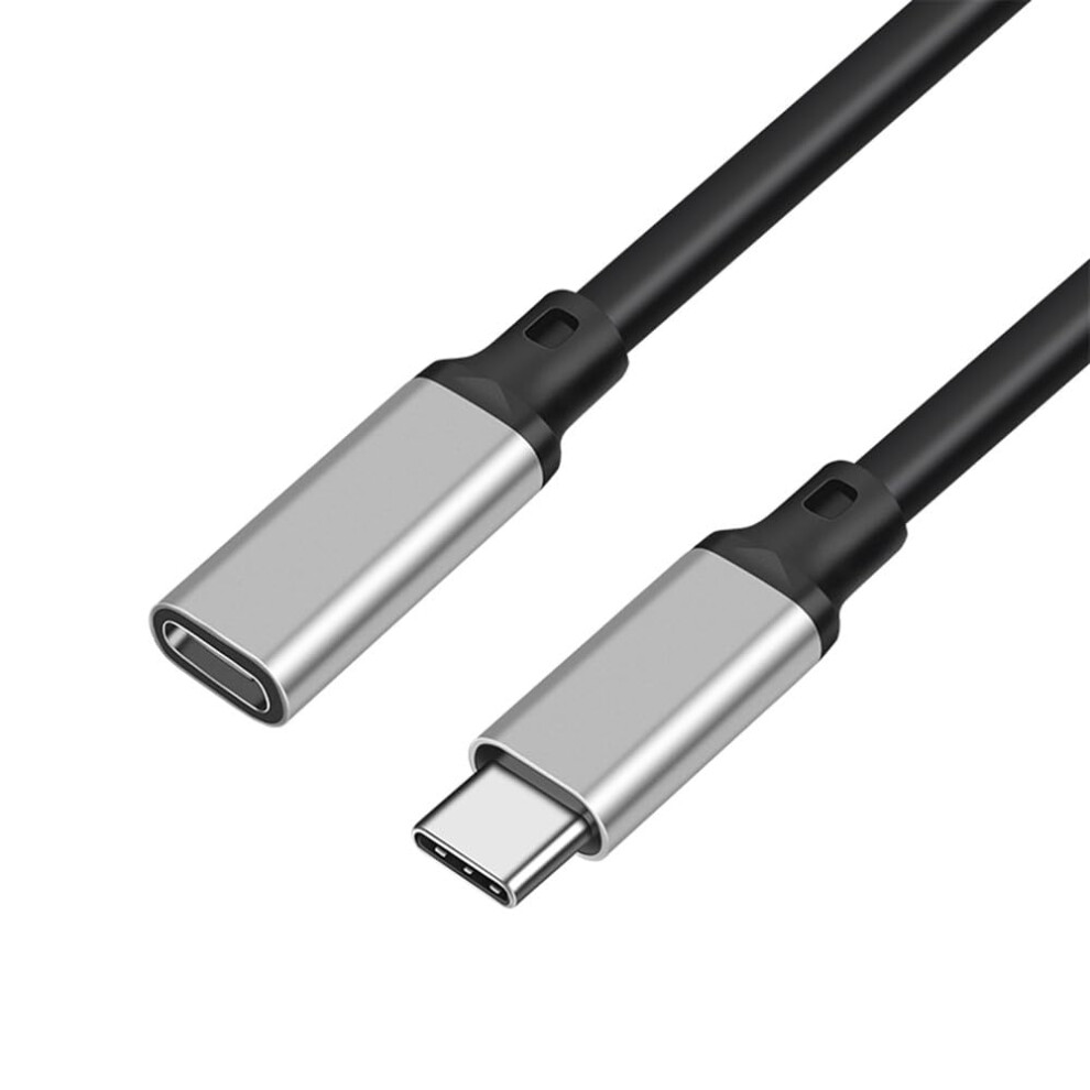 Usb C Extension Cable 16.4Ft Type-C Usb 3.2 Gen 2 10Gbps Male To Female For 4K Video Charging Data Transfer Grey 6038364512437