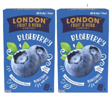 London Fruit & Herb Co. Blueberry - 20 Tea Bags, Pack of 2