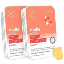 WELLBEING NUTRITION Melts Mutivitamins 30 Oral|Energy & Immunity Boost|Complete Daily Nutrition - Pack Of 2