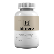 Himero Natuurlijke Libido- en Prestatiebooster voor Mannen, 60 capsules