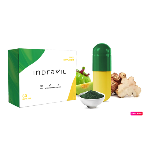Indravil Capsules Weight Loss Support 60 Capsules, Duo Formula