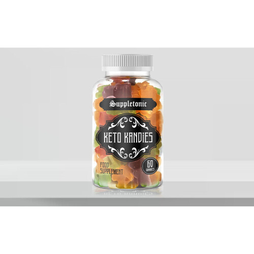 Keto Kandies Mixed Fruit Flavours, 60 Gummies