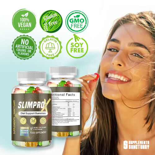 Gummies de susținere Slim Pro X, (60 buc.)