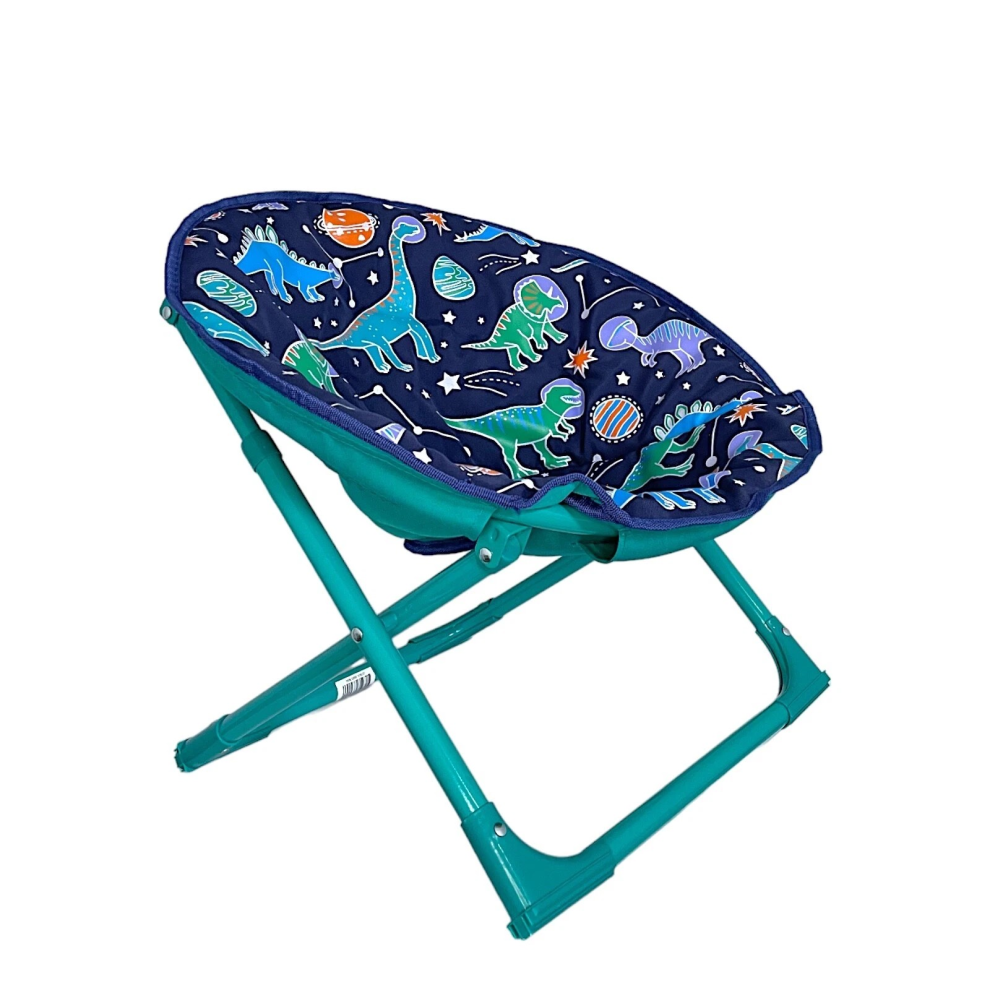 Kids Bedroom Foldable Dinosaur Moon Chair Seat 54 x 47 x 46cm-image-OPC-PJXFNXN-NEW