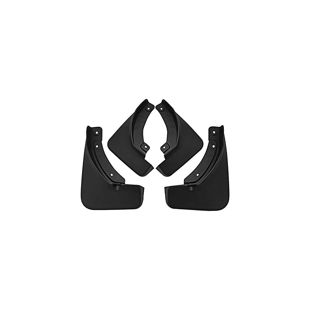 Mud Flaps Splash Guards For Ford Escape Mk4 2020-2024 & Kuga Mk3 2019-2024, 4 Pcs Front And Rear, Durable Material Black 6482260899787