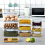 Refrigerator Storage Box Fridge Organizer Vegetable Fruit Boxes Drain Basket Containers Pantry,Small 4