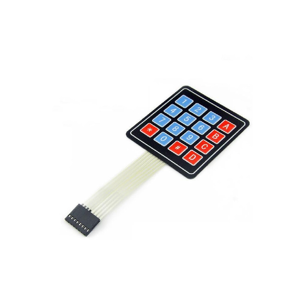4X4 Matrix 16 Key Membrane Switch Keypad Keyboard 10Pcs For Avr Pic Arm Microcontroller Projects 6482260899848
