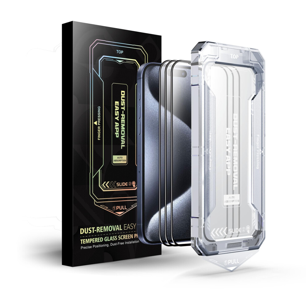 Screen Protector For Iphone 14 Pro 6.1" Hd Clear Tempered Glass 9H Easy Installation Anti-Scratch Protection 6038364512918