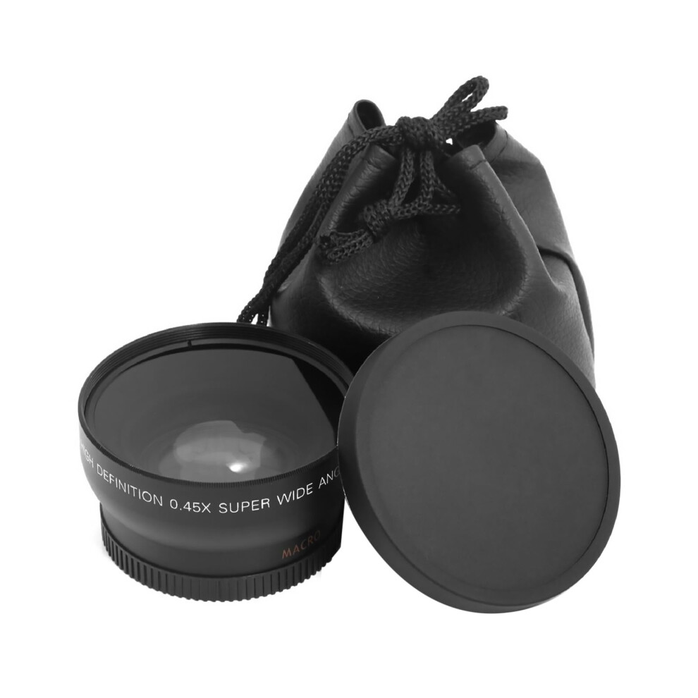 52Mm 0.45X Professional Hd Wide Angle Macro Lens Filter Adapter For 52Mm Dslr And Digital Cameras 6482260899893