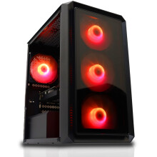 Core i7 6700 Gaming PC 32GB DDR4 2TB SSD 12GB RTX 3060 Windows 11 RGB - Refurbished