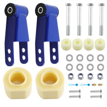 Leveling Lift Kit Front 3'' Rear 2 Shackles for Jeep Cherokee XJ 84-01
