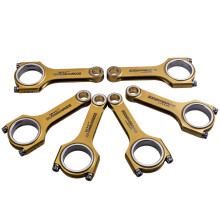 Titanizing H Beam Connecting Rods For BMW 3 5 7 Z3 E36 E46 M52B28 ARP 2000