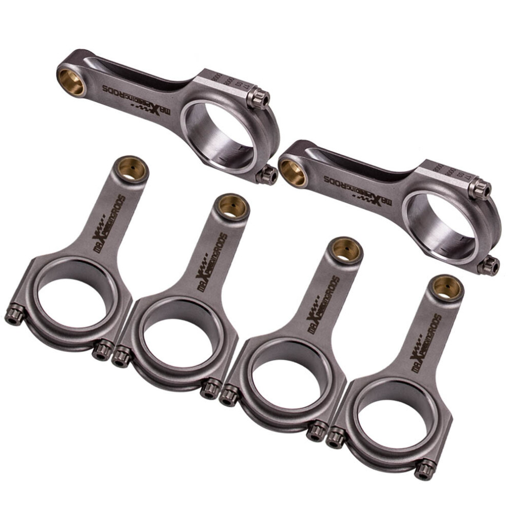Conrods 144Mm Arp Bolt 4340 Racing Connecting Rods For Bmw S38 B35 E28 E24 M5 M6 6941324406434