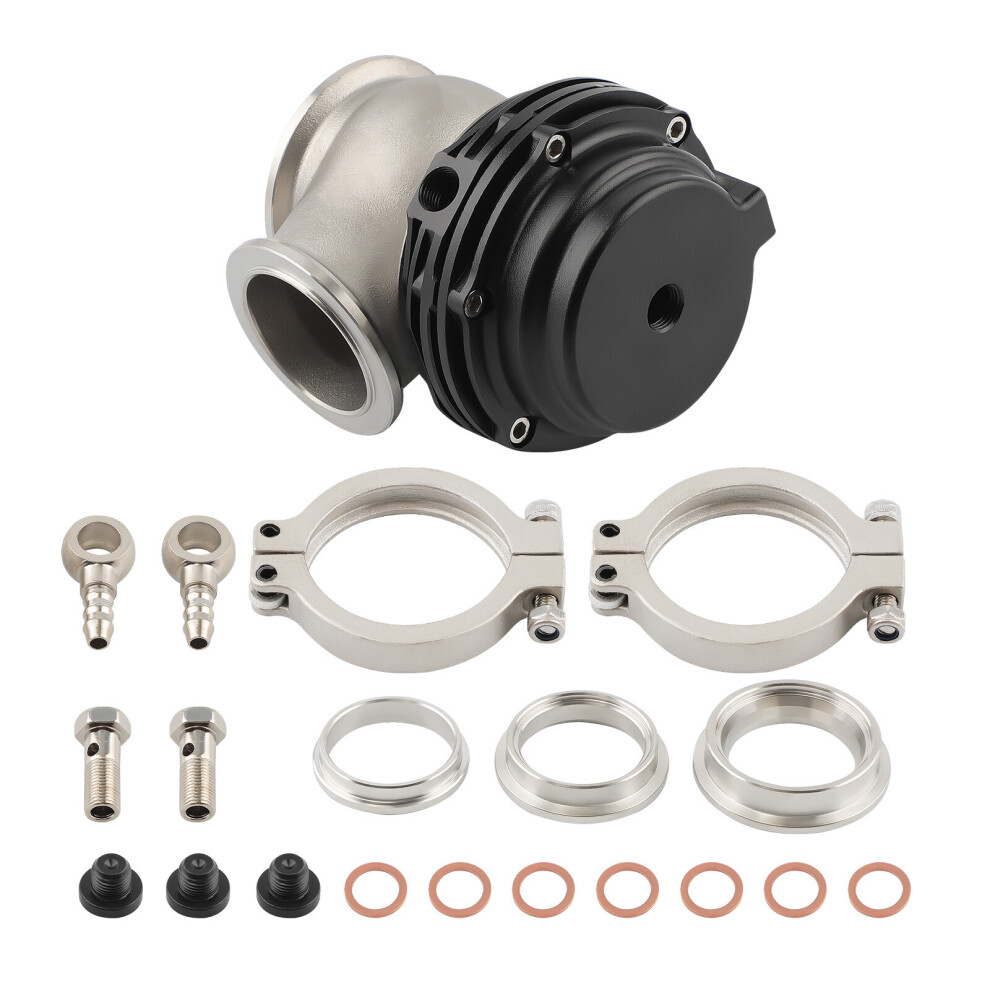 38Mm Universal External Turbo Exhaust Wastegate & Flange 8Psi 14Psi Spring 6941689879058