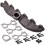 Collecteur D'echappement for BMW 3 5 Série E46 E83 E60 E61 525d 530d M57 1