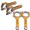 MaXpeedingrods pro Opel Calibra 2.0L C20XE/C20LET - H-ramenné ojnice 1