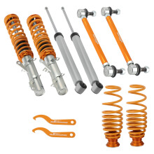 Zestaw coiloverów i łączników stabilizatora do Audi A3 8L (1996-2006), TT 8N 1.8 T oraz Seata Leona 1M1