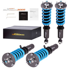 BMW 5 Series E60 Adjustable Coilover Suspension Kit (2004-2010) - Height 1-3in, 24-Stage Damping, Front/Rear