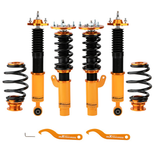 24-vejs justerbar coilover til BMW E46 3-serien Coupé/Sedan støddæmper