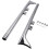 2pcs 36" Chrome Fishtail Exhaust Slip for Harley Road King Electraglide 1