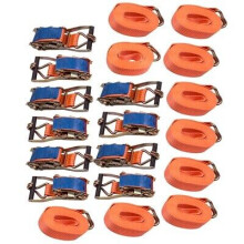 5T*6M*50MM RATCHET STRAP TIE DOWN W/ J HOOK LASHING STRAP 5000KG 5TON
