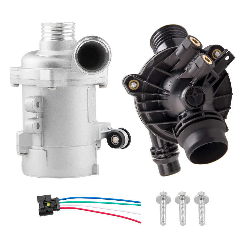 Water Pump & Thermostat Housing for BMW 5 E60 E61 523i 525i 525xi 530i 530xi - Image 4