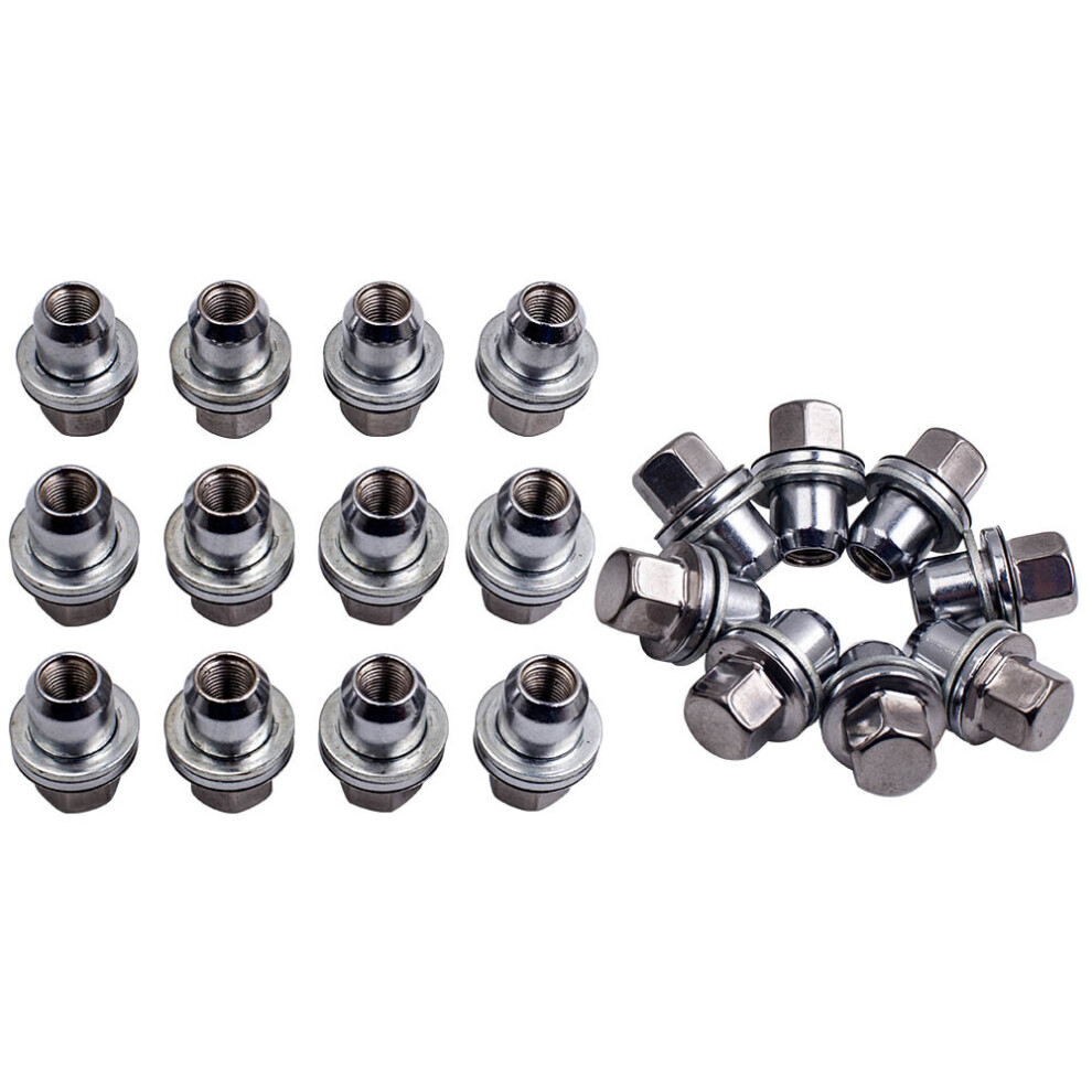 Maxpeedingrods 20Pcs Alloy Wheel Nuts For Land Rover Discovery 3 & 4 Rover Rang Rover Sport