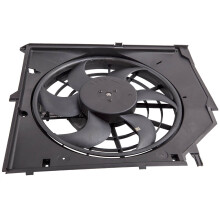 Hűtőradiátor ventilátor-összeállítás BMW 3-as sorozat, 325i, 328i, 330i, E46 - 17117510617