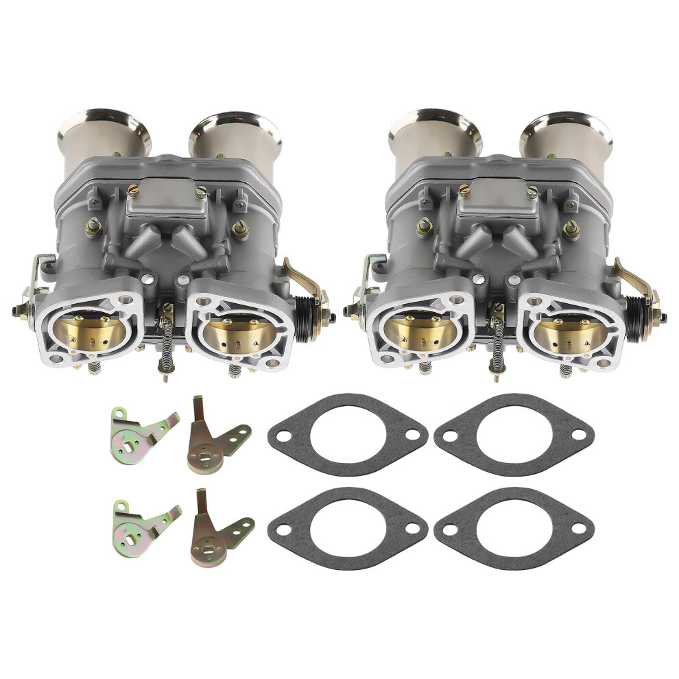 Pair Carburettors 44mm 44IDF for VW Bug Beetle Fiat Porsche 18990.03 2 Barrel - Image 3