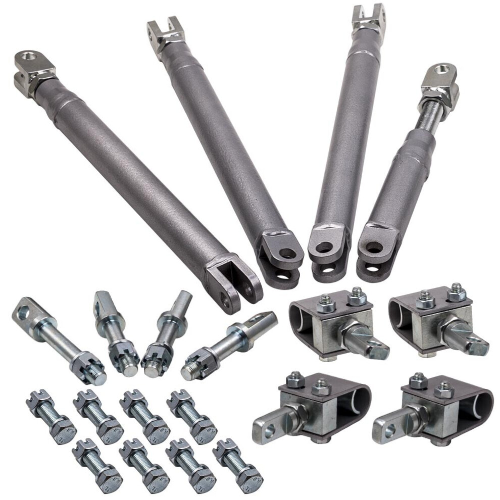 Universal Sidecar Installation U-Clamp Frame Mounts Struts Kit Fits For Honda 6941677542261