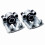 2 Bremssattel hinten links rechts for BMW 1er E81 E87 E88 E82 2007-2013 1