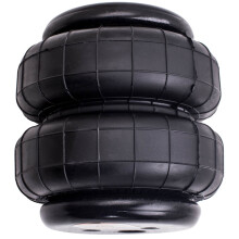 Sac de aer pentru suspensie cu ridicare aer D2500, 1/2" NPT, amortizor de suspensie, două perne pneumatice