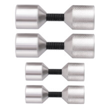 4x Flange Two Hole Pin Pins Stainless Steel- 1-1/8'' 1-5/8'' Diameter 100% New