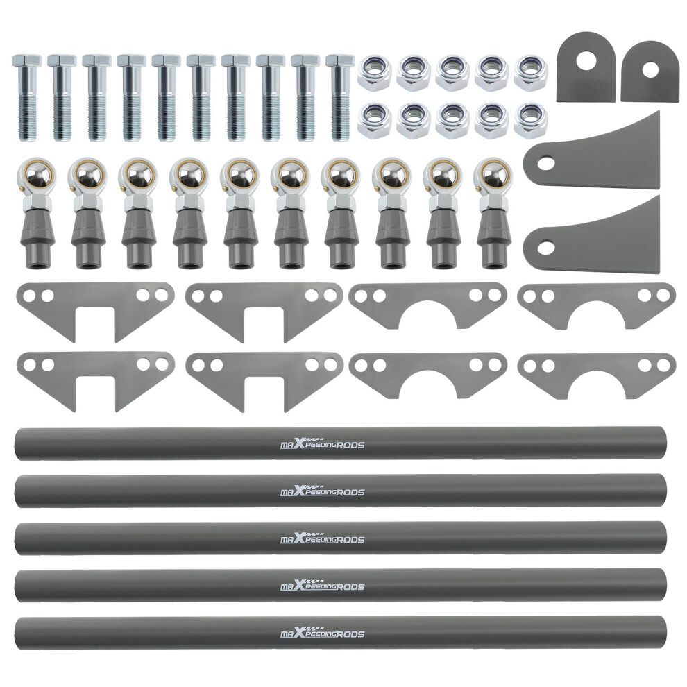 Weld On Parallel 4 Link Suspension Kit Hot Rod Rat Truck 5 Bars Universal new-image-OPC-PFYJ2X2-NEW