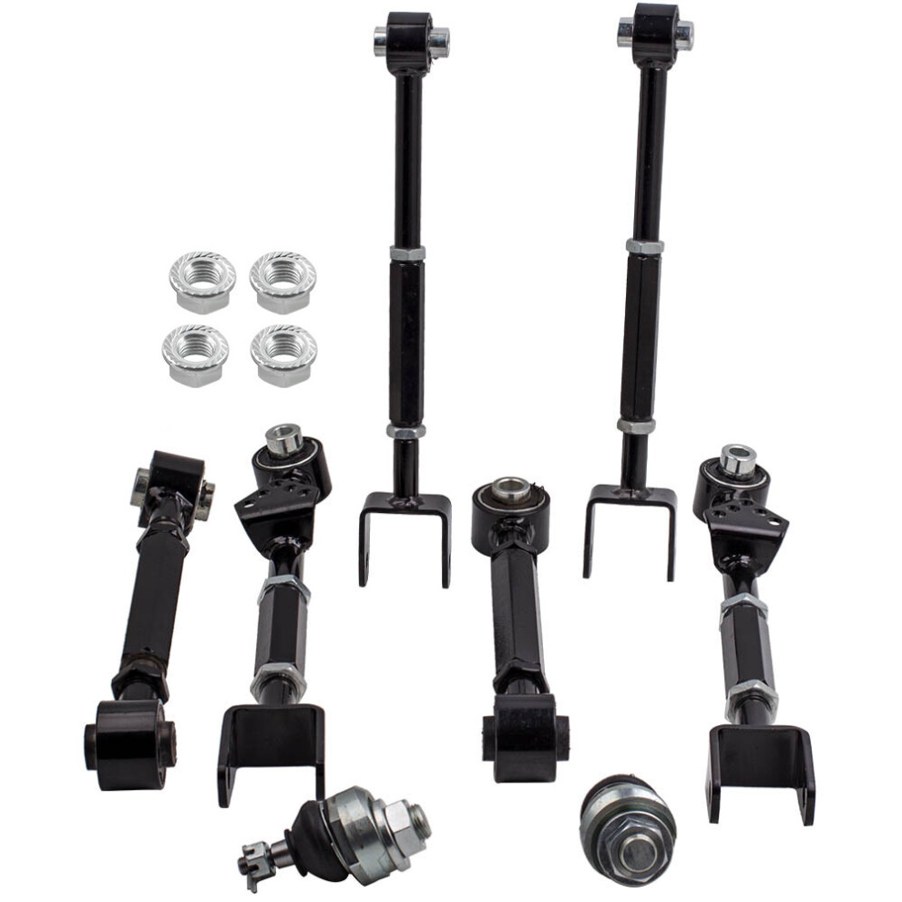 Rear Camber Control Arms Kit For Honda Accord 08-13 Tl Tsx 09-13 & Ball Joint 6941324402320