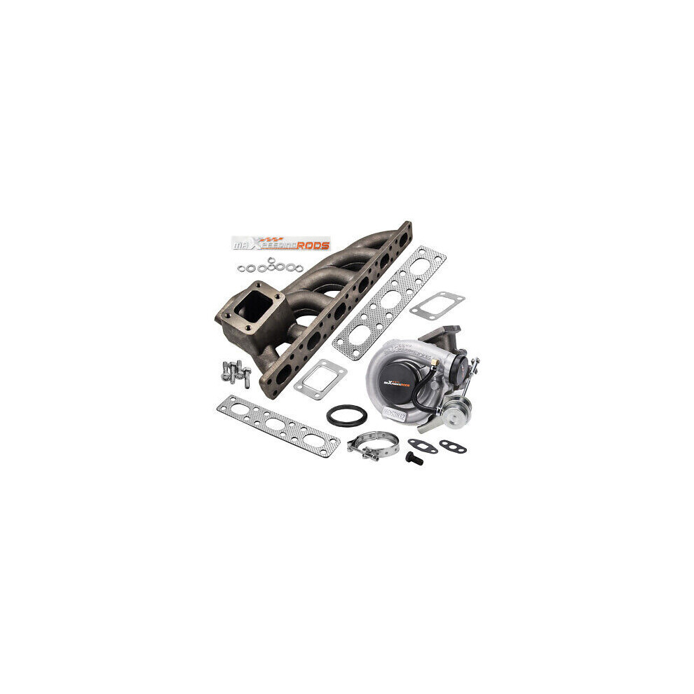 T3 T04e Billet Turbo W/ Manifold For Bmw E36 E46 M50 M52 320I 328I 325I 320Ci 6941441786327