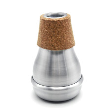 Aluminum Trumpet Mute Silencer for Brass Instruments, Lightweight Design, Fits Standard Trumpets, Musical Accessory