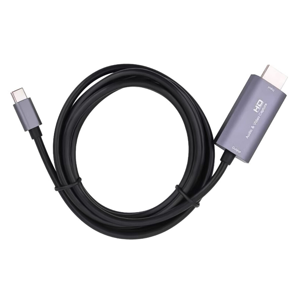 Portable Gaming Live Streaming Video Recorder Hdmi To Type-C Hd Audio Video Capture Card Adapter For Console And Pc 6447073886492
