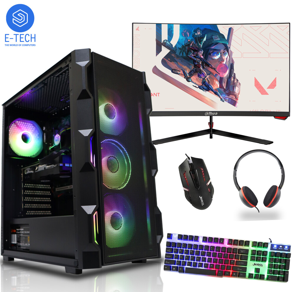 Gaming PC 27'' Curved Bundle i7 14700KF 32GB DDR4 RTX 5060 1TB M.2 W11-image-OPC-PG7NVTR-NEW