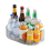 Refrigerator Rotating Storage Rack Rotatable Fridge Box Turntable Organizer for Cabinet Kitchen B 1