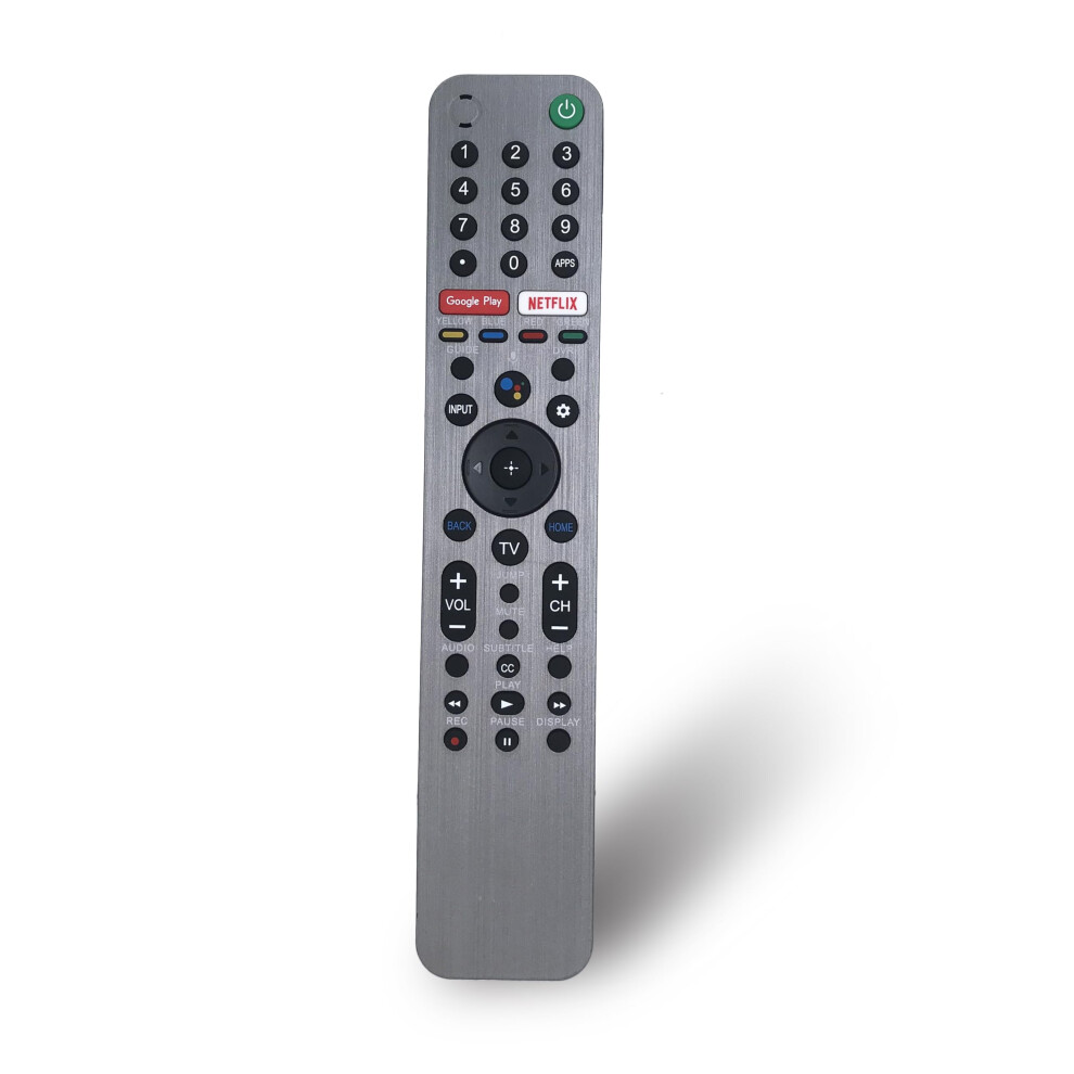 Voice Replacement Remote Control For Sony Bravia Smart Tv Models Xbr-A9g, Xbr-55X950h, Xbr-65X950g, Xbr-77A9g 6947110397696