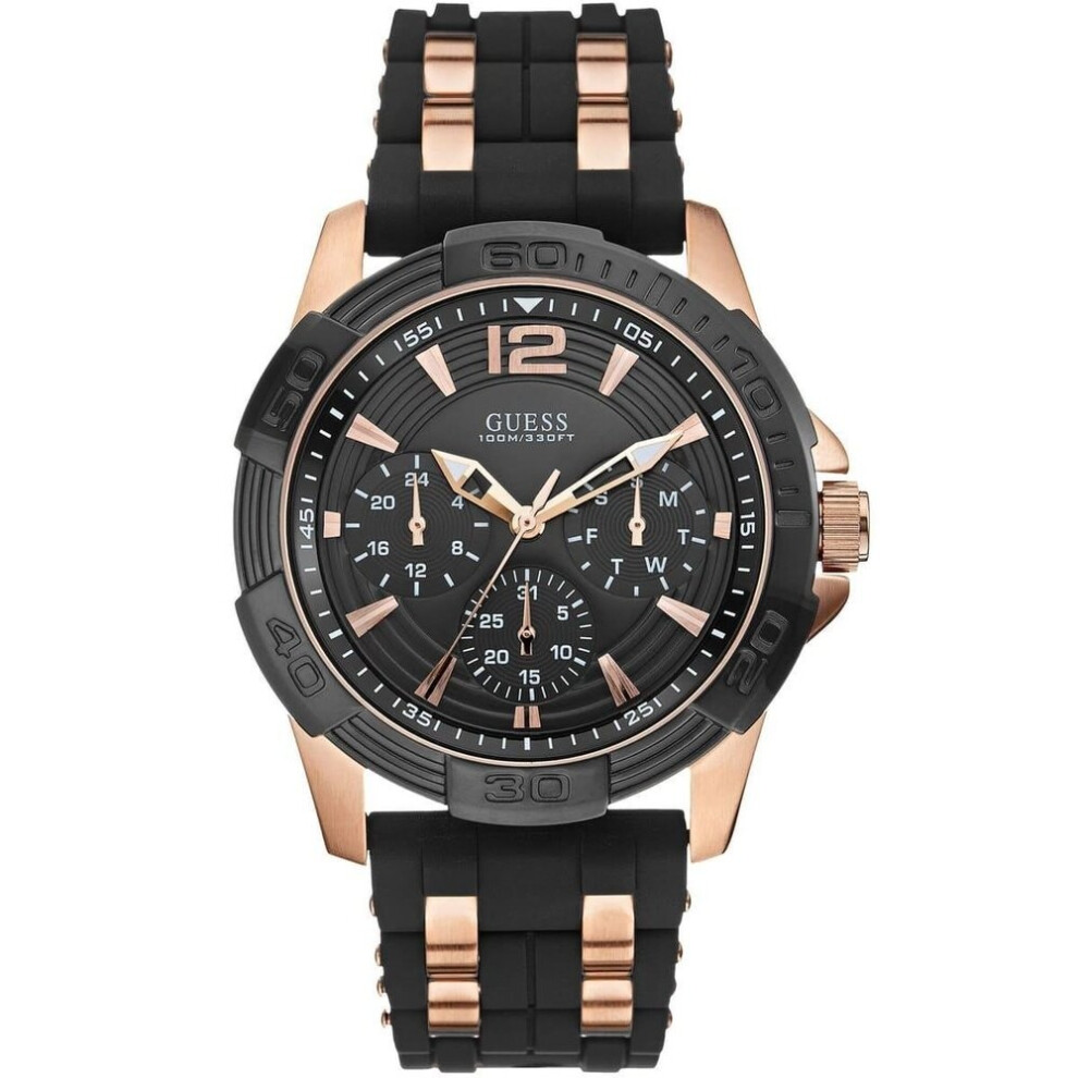 Guess W0366g3 Analog Stainless Steel Men's Watch