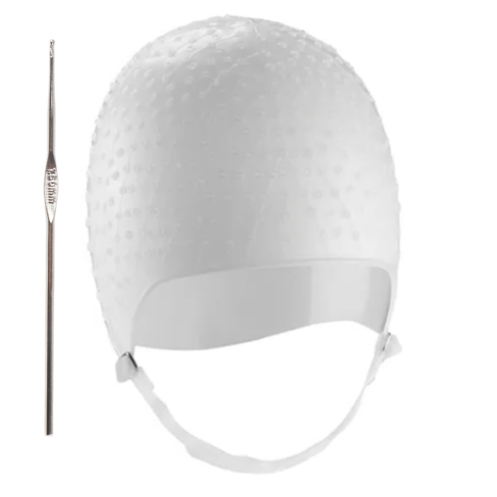 Hair Coloring Highlighting Hat Silicone Reusable