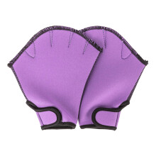 Swim Gloves, Fingerless Swimming Gloves for Water Sports, 2 Pack, Lightweight, Durable Material, Unisex Design