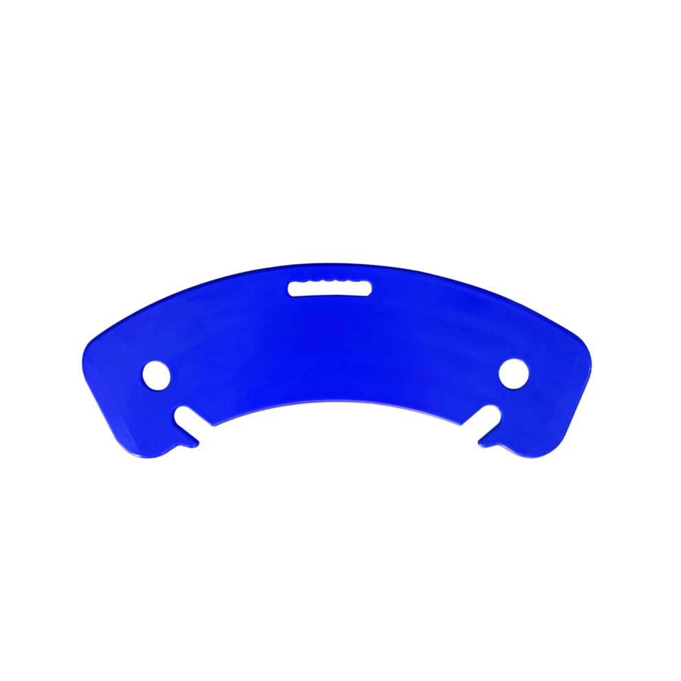 Blue Slide Transfer Board For Wheelchair Transfer, Non-Slip Sliding Board For Seniors And Patients, 450 Lbs Capacity,
