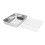 Roasting Pan and Rack Set Stainless Steel Easy 6