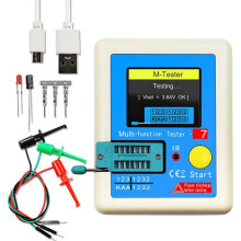 High Precision Transistor Tester LCR Meter LCR-T7 Multifunctional Diode Triode Capacitance Tester with TFT Display
