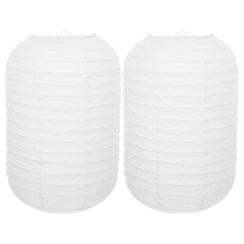 2 Stuks Wintermeloen Lantaarnpapier Wit Japan Barbecue-image
